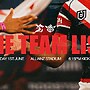 Teamlist | Round 13 NRL Line Up vs Raiders