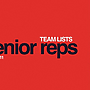 Senior Reps Teamlists | Sunday, 18th May, 2025