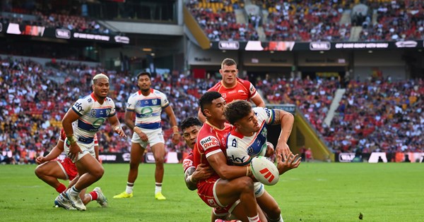 Super Saturday: Dolphins v Warriors; Cowboys v Sea Eagles; Sharks v Storm