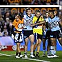 Sharks forward Jesse Colquhoun was devastated when he tore his ACL in his comeback match last season.