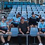 Tom Hazelton, Ronaldo Mulitalo, Tommy Herschell, Rhiannon Byers and Nicho Hynes.