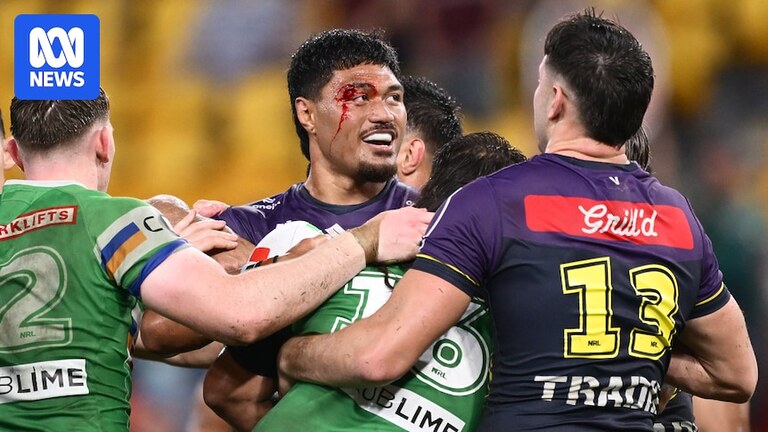 Stefano Utoikamanu avoids charge as Raiders' win over Storm sullied by controversy