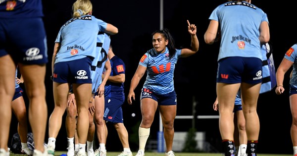 'She's our leader': Taufa ready to set tone for Blues
