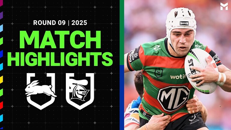 NRL Match Highlights 2025 | Rabbitohs v Knights | Round 9