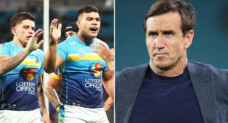 Andrew Johns turns blowtorch on Titans players after addressing Des Hasler axing reports