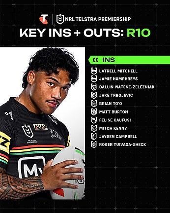 To'o boost for Blues; DWZ set for Warriors return