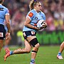 Caitlan Johnston-Green in action for the Blues last year.