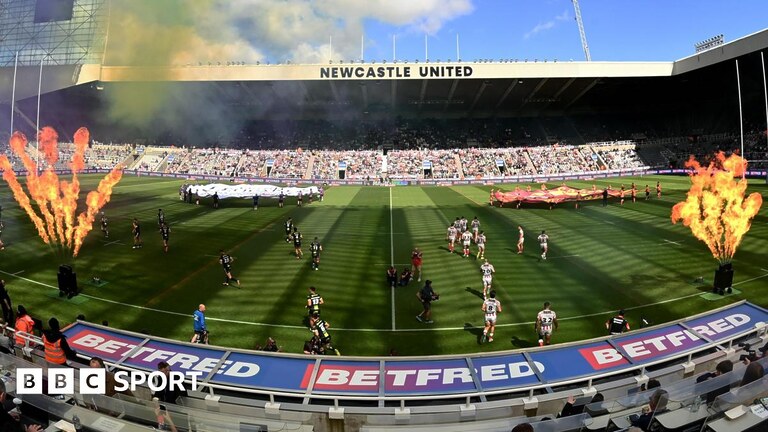 St Jame' Park hosts the openign match of this year's Magic weekend