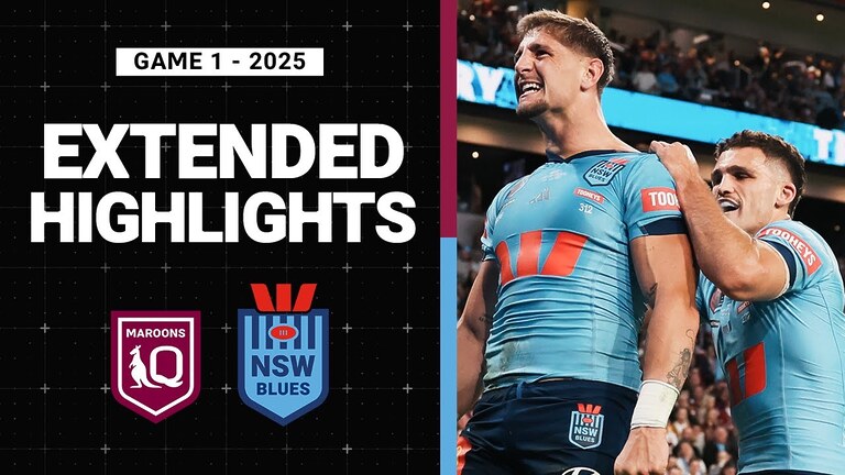 2025 State of Origin Extended Match Highlights | Maroons v Blues | Game 1