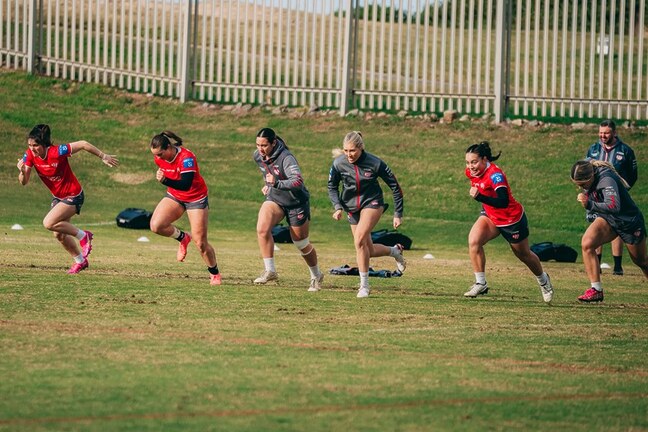 Academy girls link with NRLW stars for Saturday session