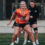 Emily Bass has joined Wests Tigers after receiving a lifeline from coach Brett Kimmorley.