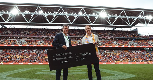Broncos Donate To Black Dog Institute