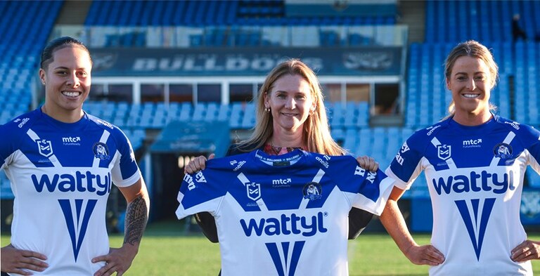 Wattyl Paint Front and Centre of Inaugural NRLW Jersey