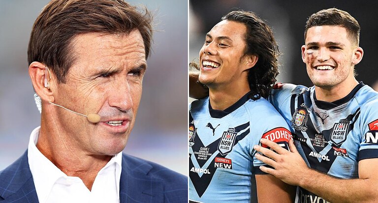 Nathan Cleary on cusp of Andrew Johns feat as Origin star spills truth about Jarome Luai reunion