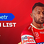Dolphins Team List: Round 16 v Knights