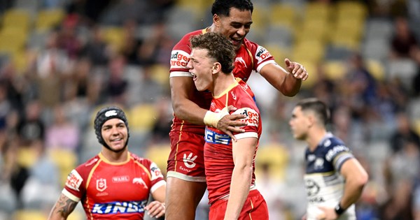 As it happened: Razzle dazzle Dolphins; Roosters dig deep
