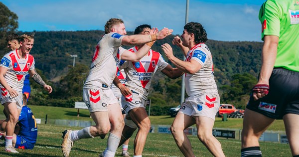Jersey Flegg: Dragons dominate Eels for key win