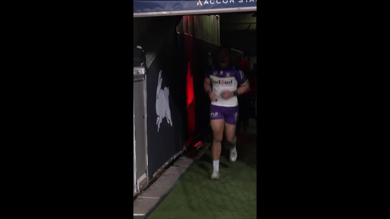 Munster got stuck 😂 #nrl #rugbyleague #melbournestorm