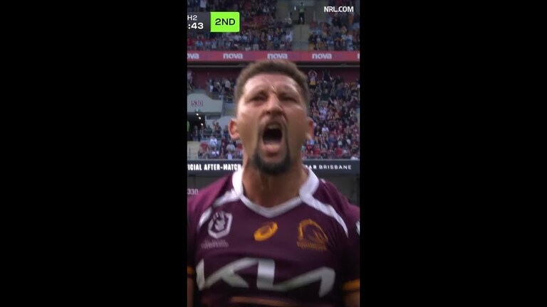 Gehamat Shibasaki Tries in Brisbane Broncos vs Cronulla-Sutherland Sharks