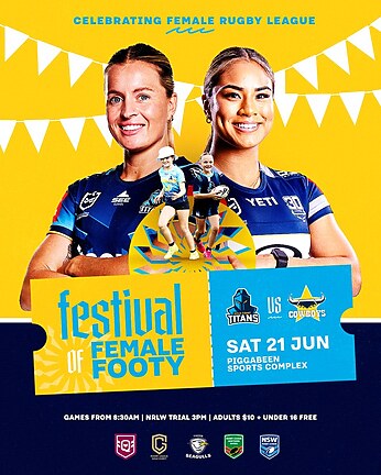 NRLW mentors headline Festival of Female Footy matinee