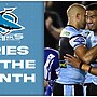Cronulla-Sutherland Sharks Top Tries of May