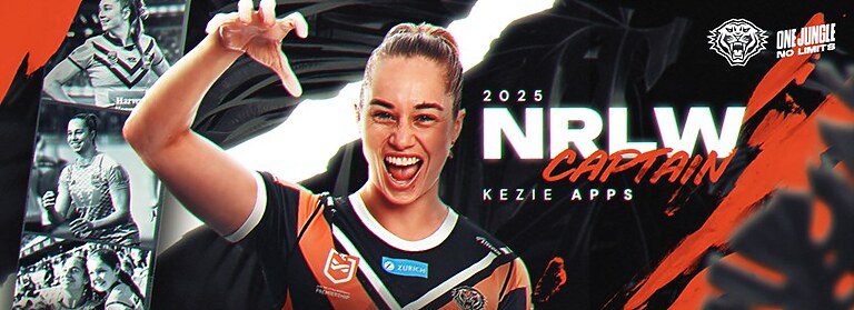 Kezie Apps tackles captaincy in NRLW game plan