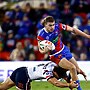 Youthful Knights defeated narrowly by the Roosters