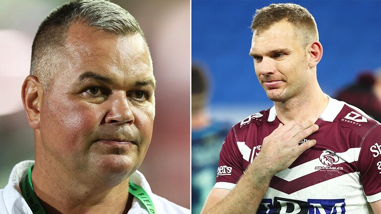 NRL fans all say same thing after Manly forced to make 'sad' decision on Tom Trbojevic