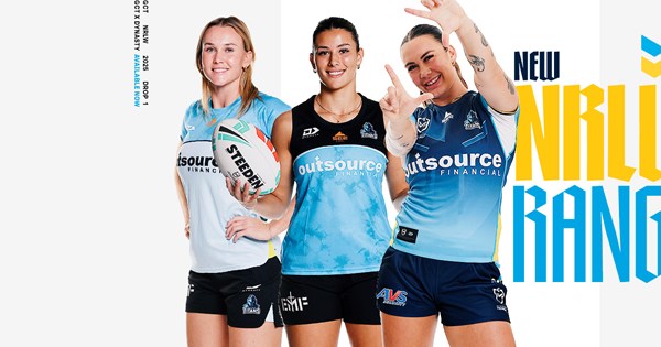 Fresh Drop: NRLW merch range available now