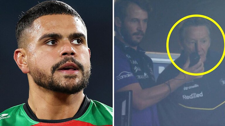 NRL fans all say the same thing about Latrell Mitchell as Craig Bellamy caught in explosive moment