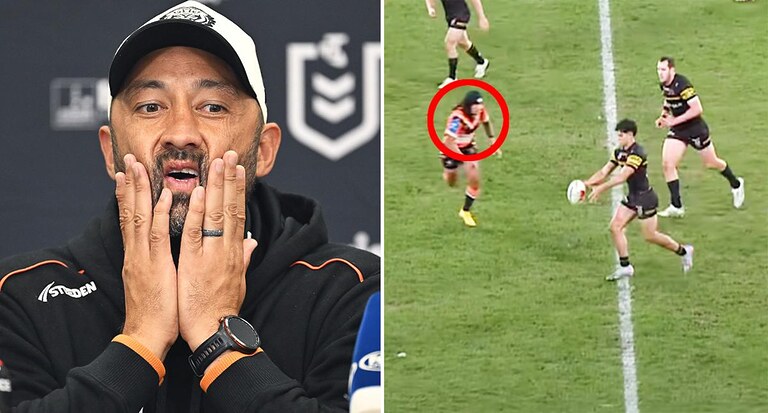 League great hits out at NRL officials as Benji Marshall spray lands Tigers coach in hot water