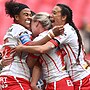 St Helens celebrate
