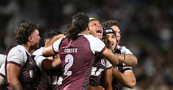 Young Shark scores as Maroons win 19s Origin