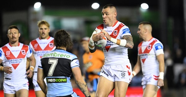 Thursday night footy: Sharks v Dragons