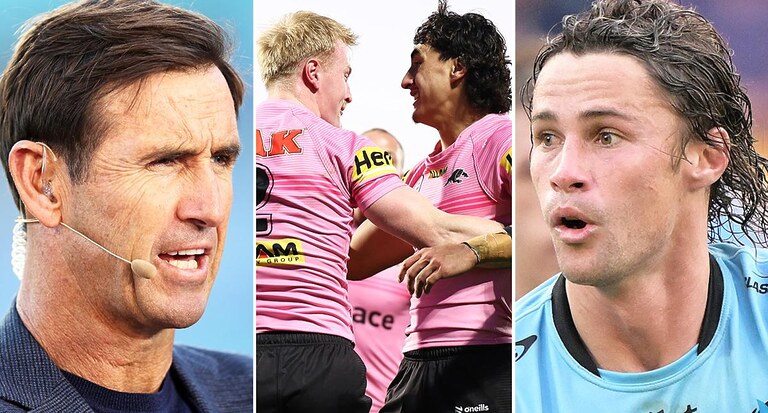 Andrew Johns makes staggering call on Panthers as Sharks face brutal decision on Nicho Hynes