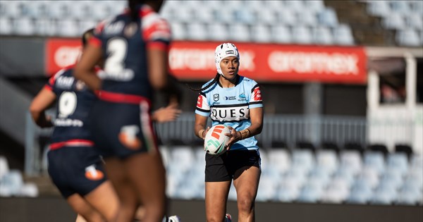Sharks, Roosters can't be split in solid NRLW trial