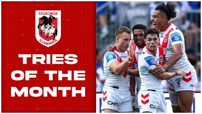 St. George Illawarra Dragons Top Tries of May