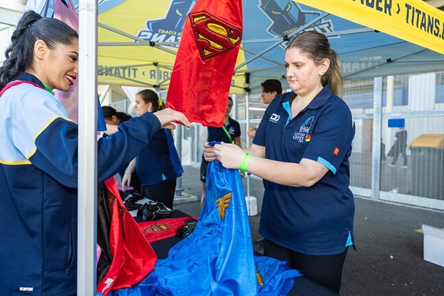 Grab your free cape and make it a super Sunday