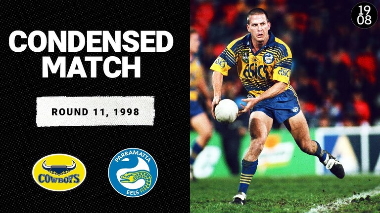 North Queensland Cowboys vs. Parramatta Eels | Round 11, 1998 | Condensed Match | NRL