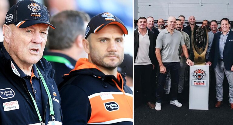 NRL fans left saddened after Robbie Farah and Tim Sheens absent from Wests Tigers reunion