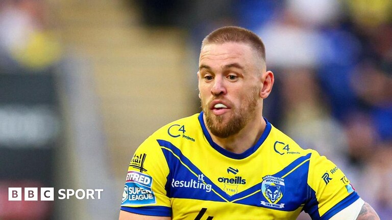 Warrington's Matt Dufty in action