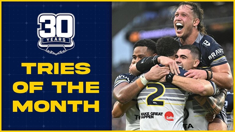 North Queensland Cowboys Top Tries of May