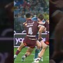 Val Holmes with huge contact #SOO #Origin #NRL #Game2