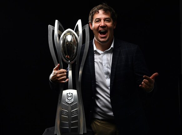 Griffiths inherited a Knights side in 2022 that had finished last the year prior and ended up winning the competition in his first season in charge.