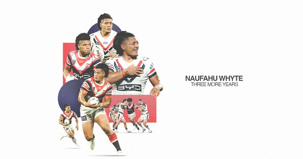 Naufahu Whyte extends with Roosters