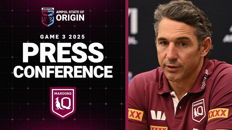 2025 State of Origin Game 3: QLD Maroons Press Conference Highlights