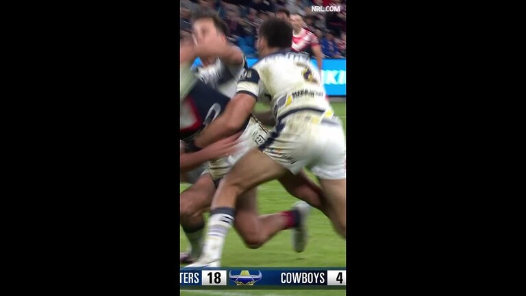 Billy Smith Tries in Sydney Roosters vs North Queensland Cowboys