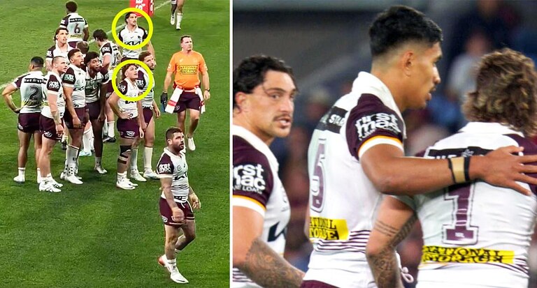 New footage highlights truth about Broncos after Reece Walsh and Kotoni Staggs 'clash'