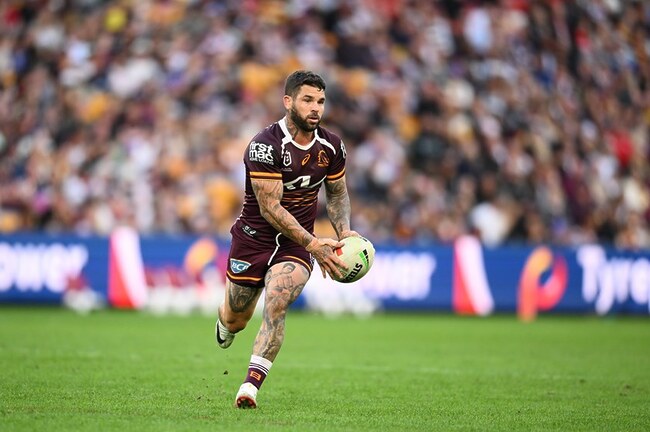 Adam Reynolds in action for the Broncos.