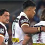Kotoni Staggs praises Reece Walsh's aggressive mentality despite fiery clash as Broncos ride hot streak